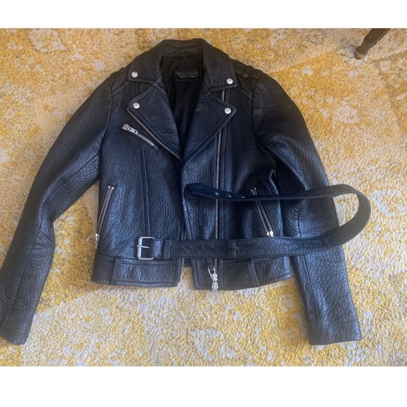 Aritzia Mackage Leather Jacket - Picture 1 of 5